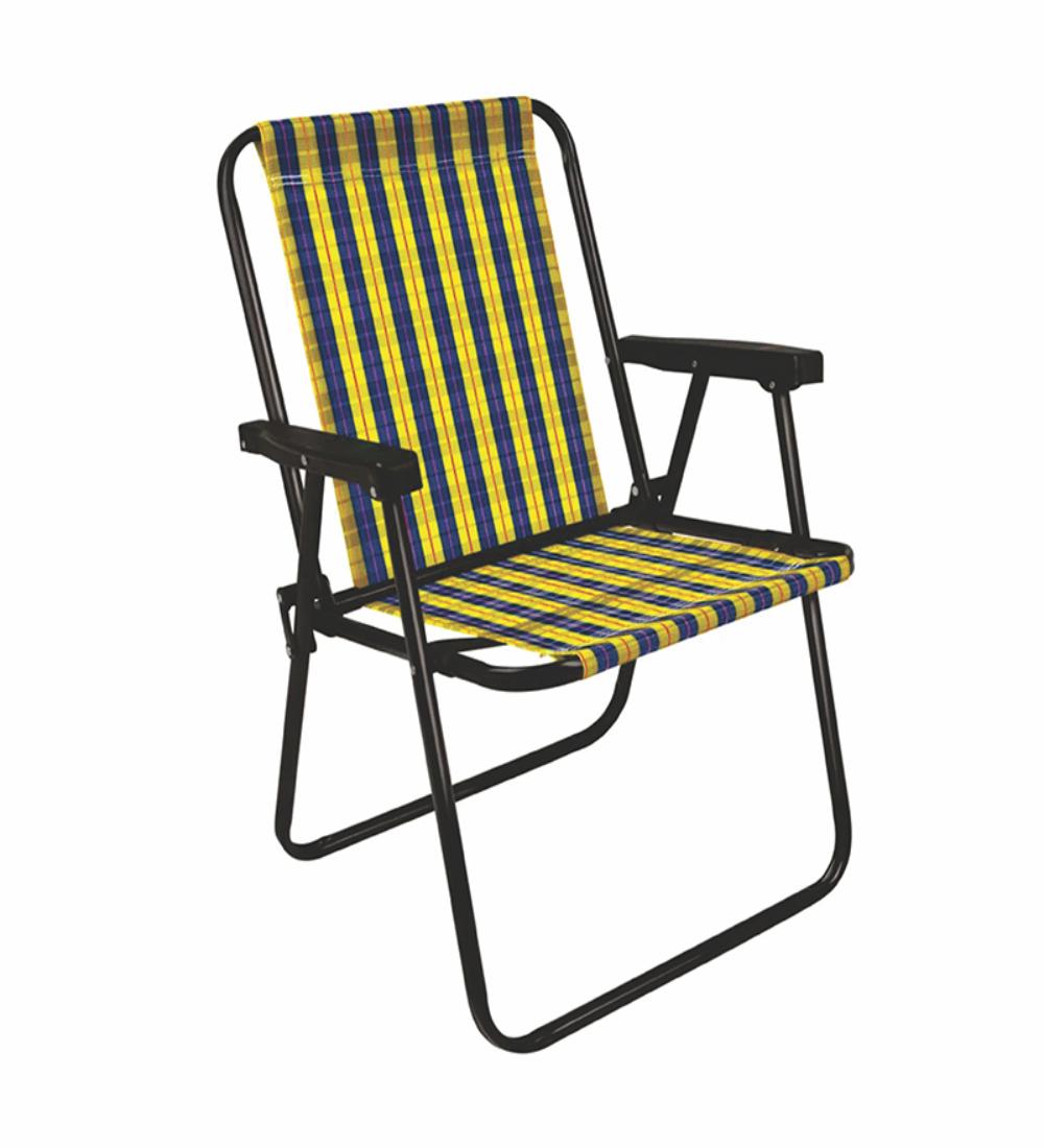 SILLA A CUADRO ACERO MOR 2051 AMARILLO